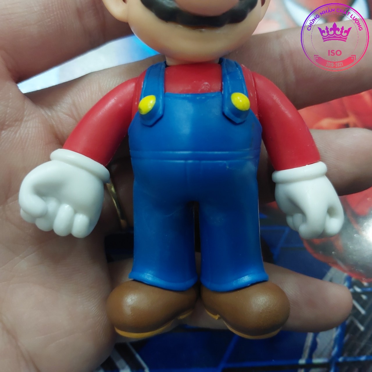 Mô hình super mario Nitendo Nón coppy năng lực Nấm đỏ 1765 D2 2