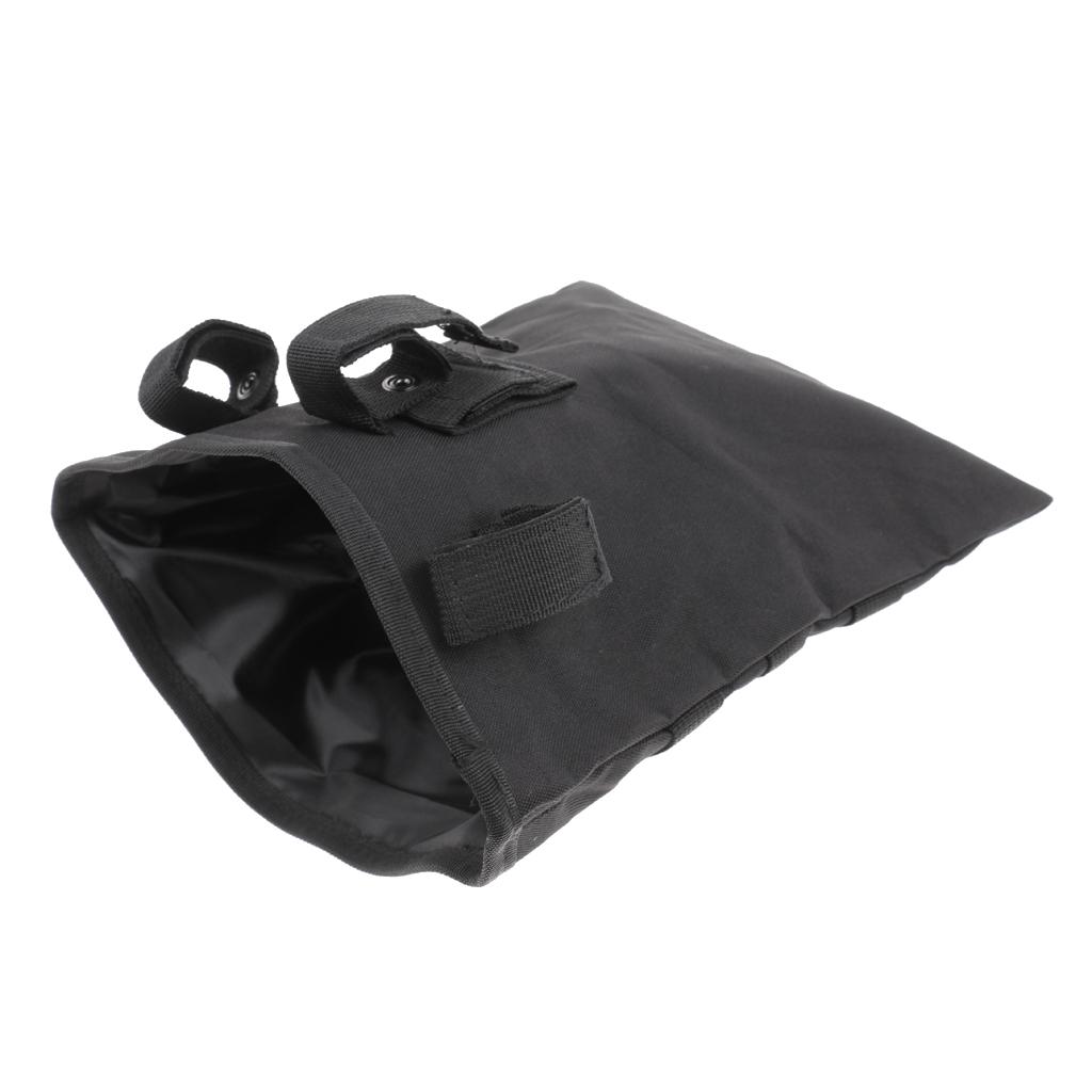 Outdoor Foldable Molle Utility Storage Bag Waist Belt Magazine Drop Pouch for Hiking