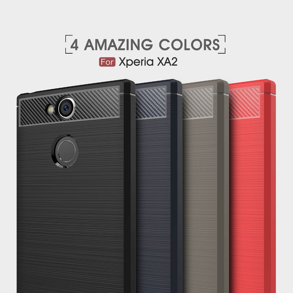 Ốp lưng chống sốc cho Sony Xperia XA2 hiệu Likgus (chuẩn quân đội, chống va đập, chống vân tay) - Hàng nhập khẩu