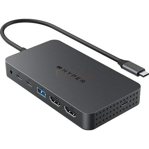 Cổng chuyển đổi HyperDrive Next 7-in-1 USB-C Dual Monitors HD7002GL - Hàng chính hãng