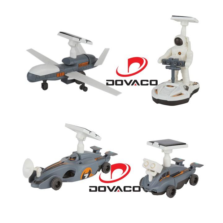 Bộ Robot lắp ghép năng lượng mặt trời 4in1, đồ chơi trí tuệ cho trẻ em