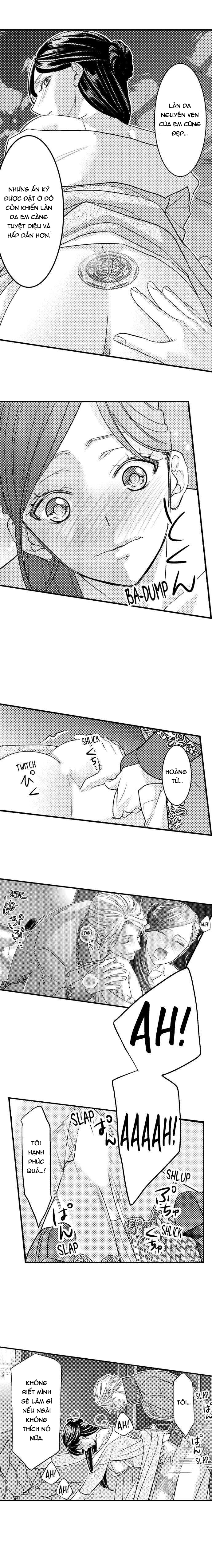 chuyển sinh vào thế giới khác ~ nếu muốn trở thành nữ hoàng hãy tìm cách để được hoàng đế sủng ái vào ban đêm chapter 27.2 4