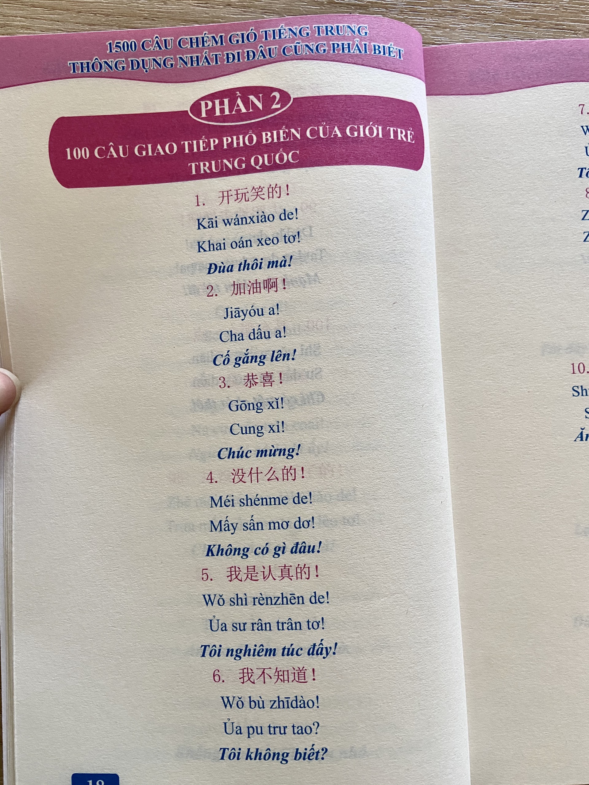 1500 Câu chém gió tiếng Trung thông dụng nhất