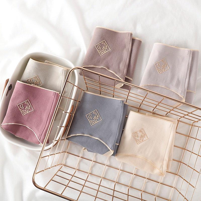 Quần lót nữ cotton kháng khuẩn không đường may thoáng mát - QLN06