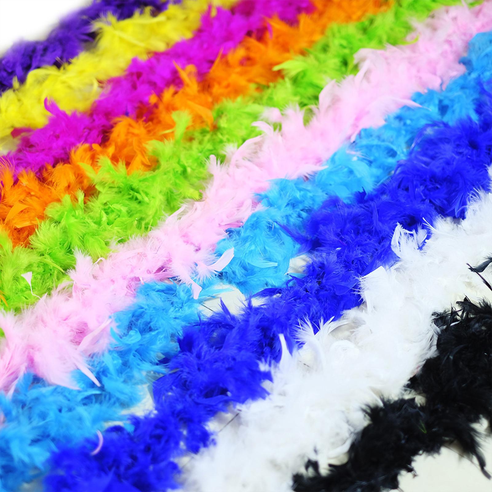 Costume Feather Garland Decoration Feather Boa for Cosplay Parties Halloween