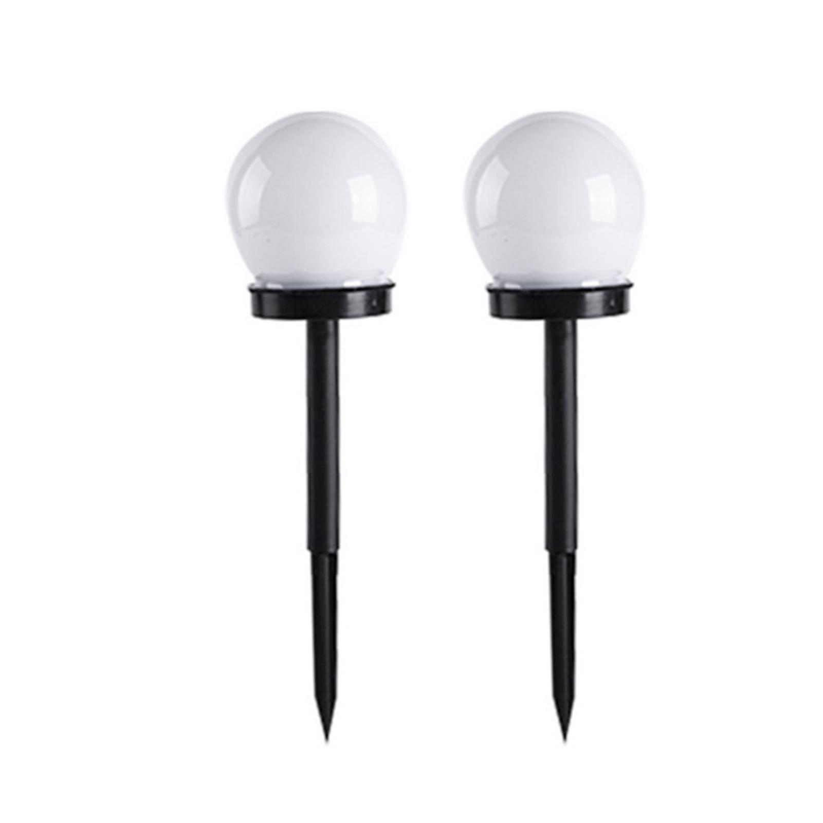 2 Bóng đèn LED năng lượng mặt trời, cảm ứng chuyển động, chống nước, cắm ngoài sân vườn