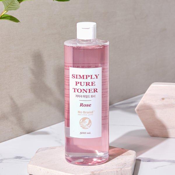 Nước Hoa Hồng - Nước Cân Bằng Hoa Hồng Rose Simply Pure Toner No Brand 500ml