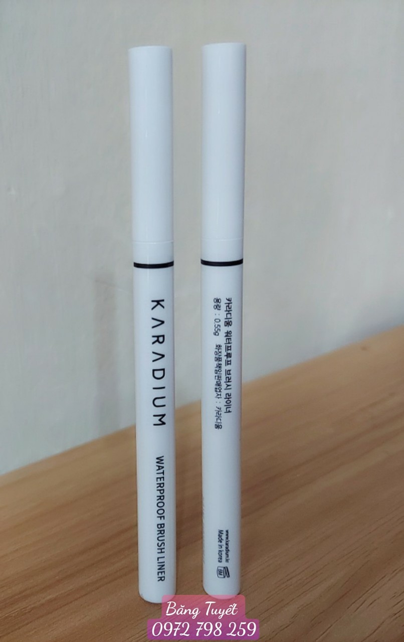 Bút dạ kẻ mắt Karadium WATERPROOF BRUSH LINER