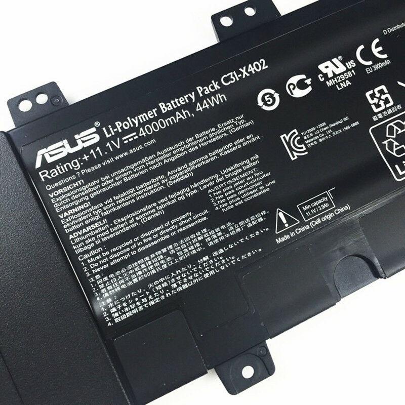 Pin Battery Dùng Cho Asus VivoBook S300 S300CA X402C S400C S400CA C21-X402 C31-X402 (Original) 44Wh