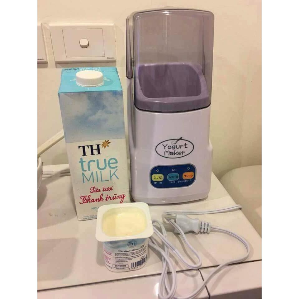 Máy làm sữa chua 3 nút nhật bản