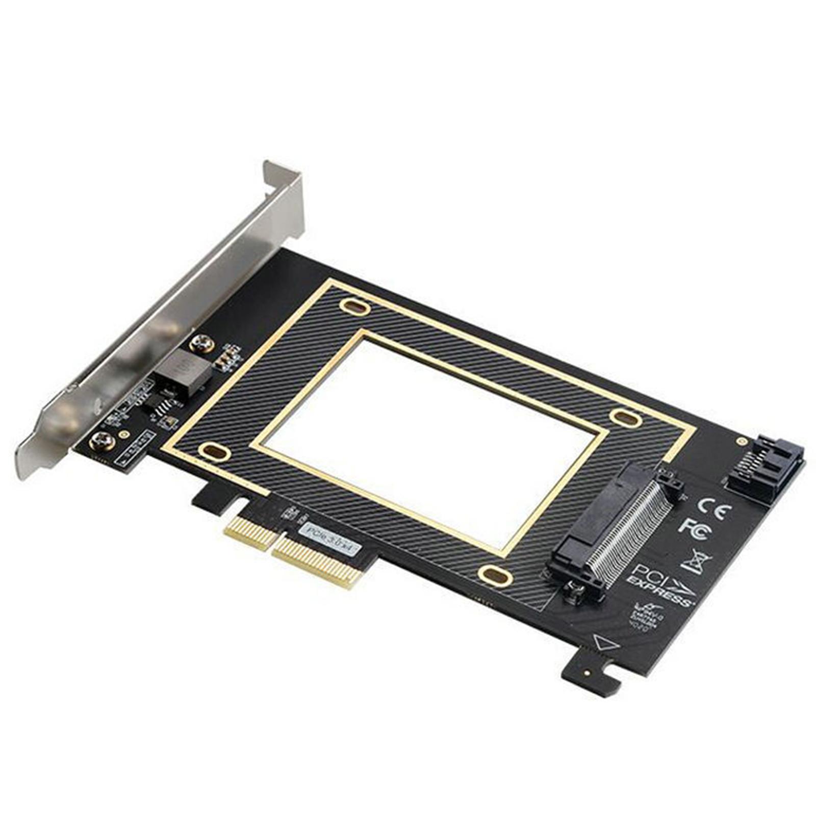 U2X16 U.2 SSD to PCIE 3.0 X16 Adapter WIN7/8/10/32//Linux