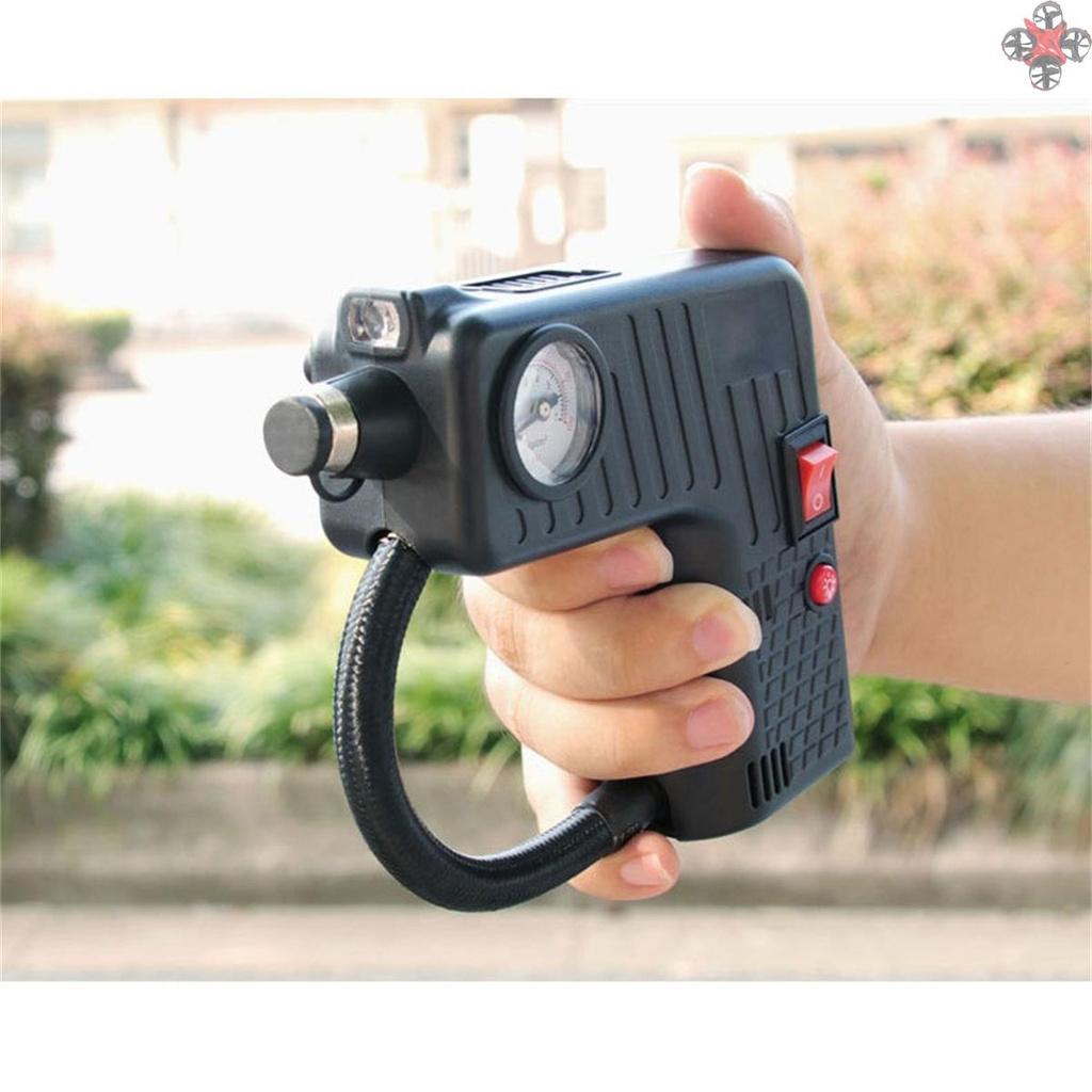 Bộ Dụng Cụ Bơm Lốp Xe Ô Tô 12v Tiện Lợi