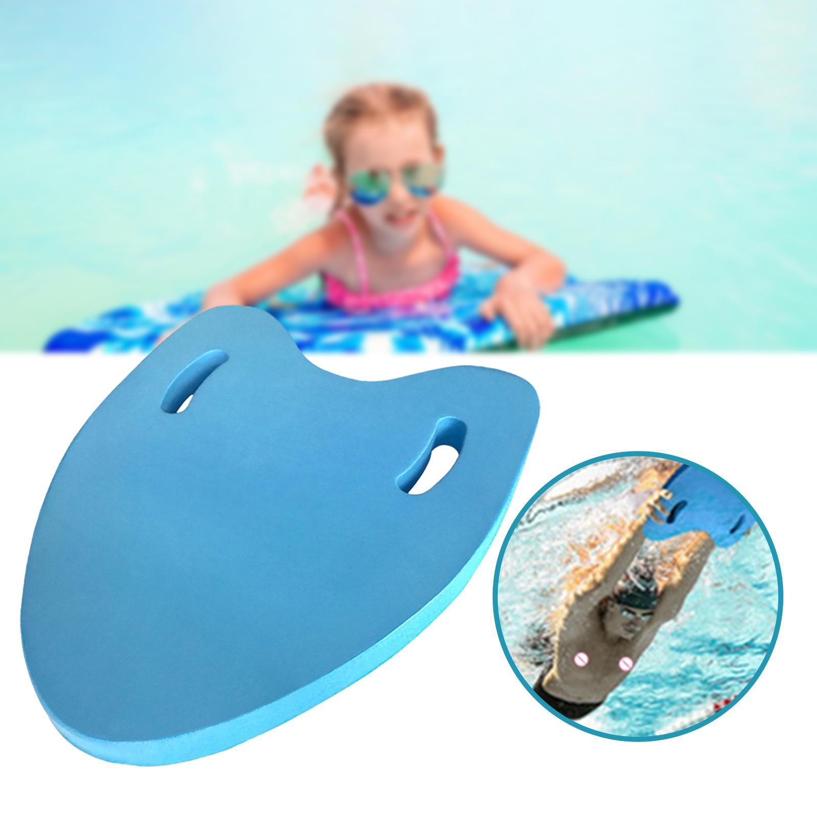 Swim Kickboard, Lightweight EVA Swim Training kickboard with 2 Integrated Hole Handles Suitable for Adult and Children
