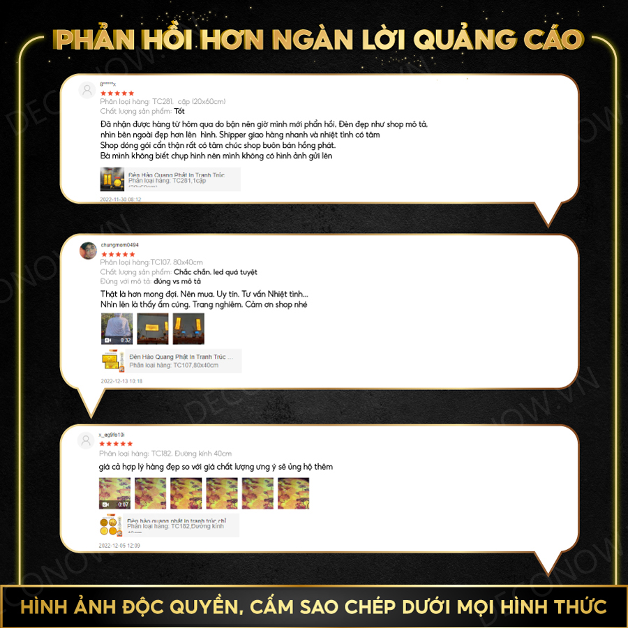 Đèn Hào Quang Phật In Tranh Trúc Chỉ DECORNOW 30,40 cm, Trang Trí Ban Thờ, Hào Quang Trúc Chỉ HOA SEN DCN-TC22