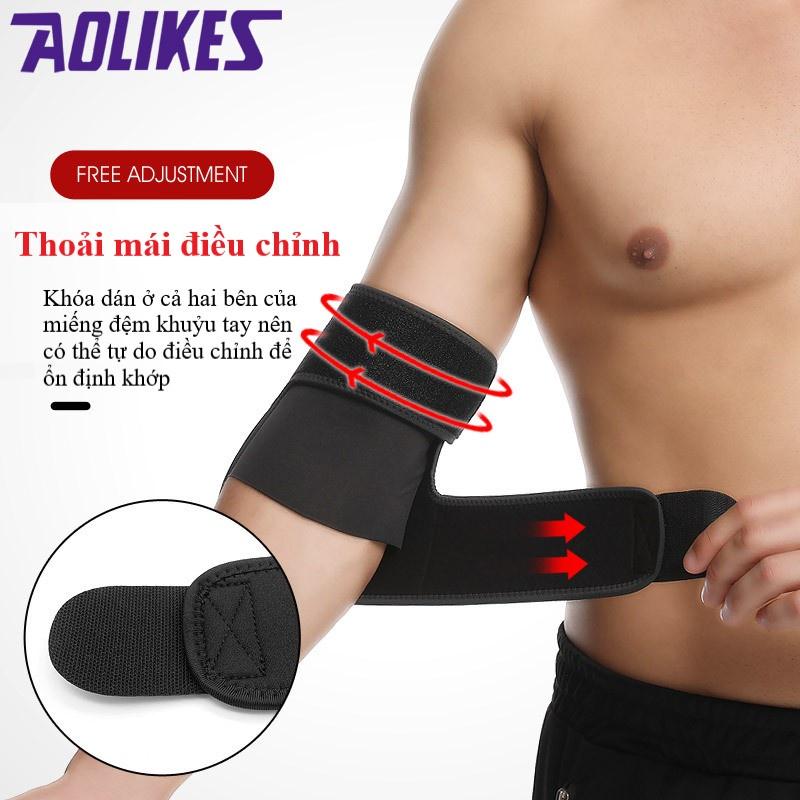 Đệm bảo vệ khuỷu tay nén 2 chiều AOLIKES-7940