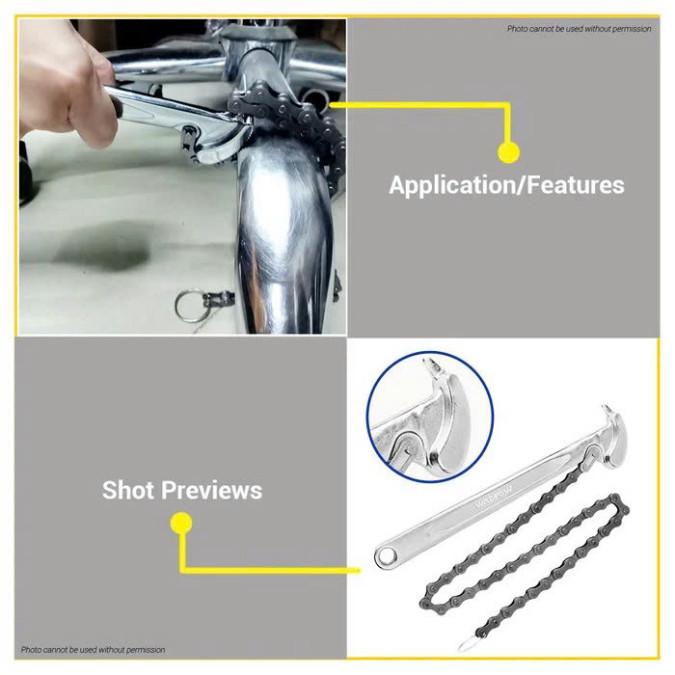 CỜ LÊ XÍCH 9INCH WAW1309 WADFOW - HÀNG CHÍNH HÃNG