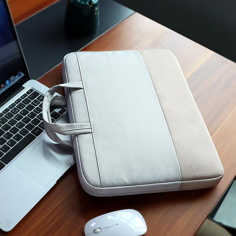 Di Động Chống Nước Laptop Xách Tay Nữ Tay 13.3 14 15 15.6 Inch Cho Máy Tính Macbook Pro PC Túi HP Acer Xiaomi ASUS Lenovo