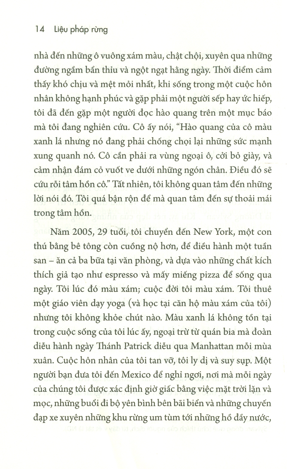 LIỆU PHÁP RỪNG – KẾT NỐI THIÊN NHIÊN VÀ TRỞ NÊN HẠNH PHÚC HƠN - Sarah Ivens – Hồng Đăng dịch - Thái Hà -Nhà Xuất Bản Thế Giới