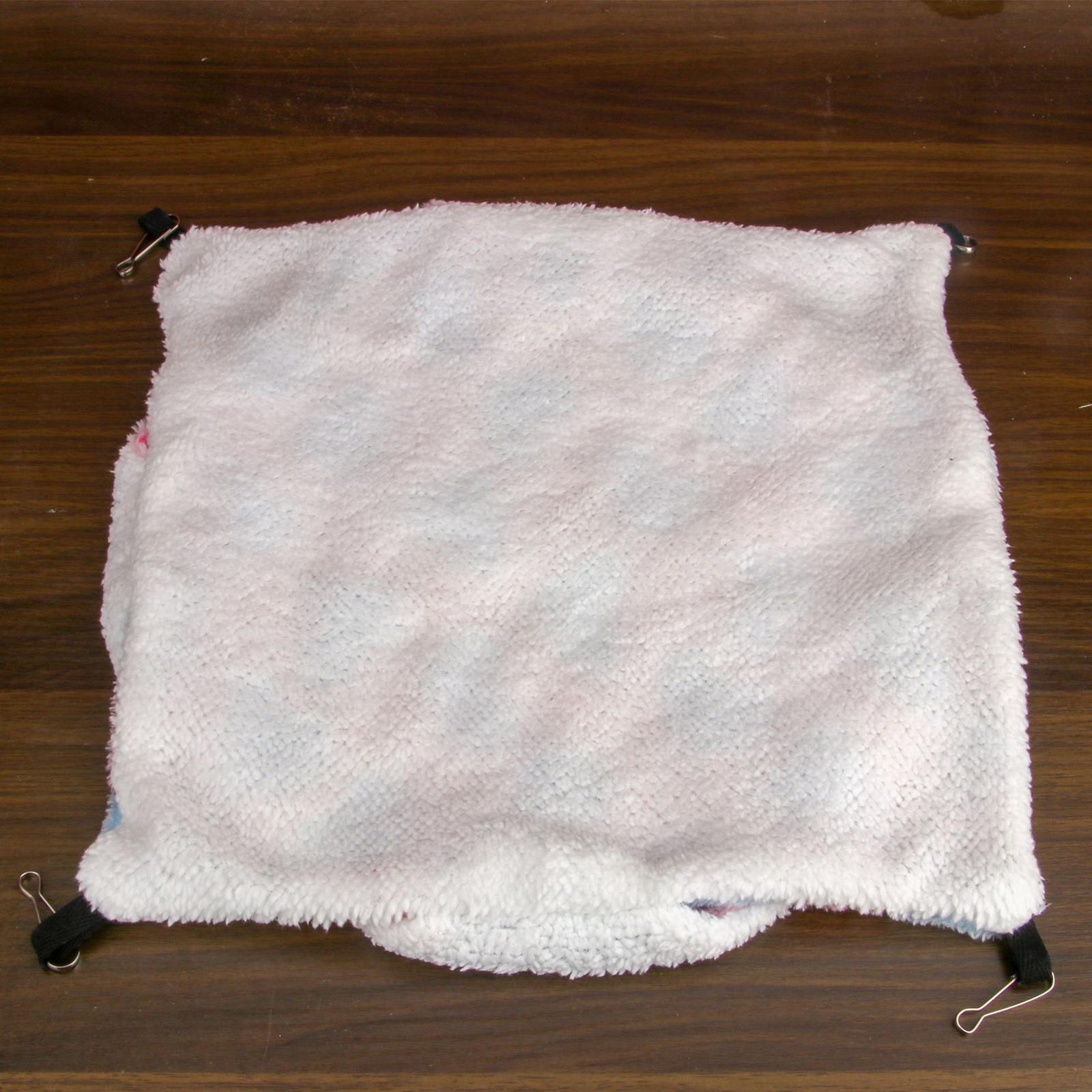 Hamster Hammock Bed Bedding Double Layer Soft Nest for Small Pet Squirrel Ferret