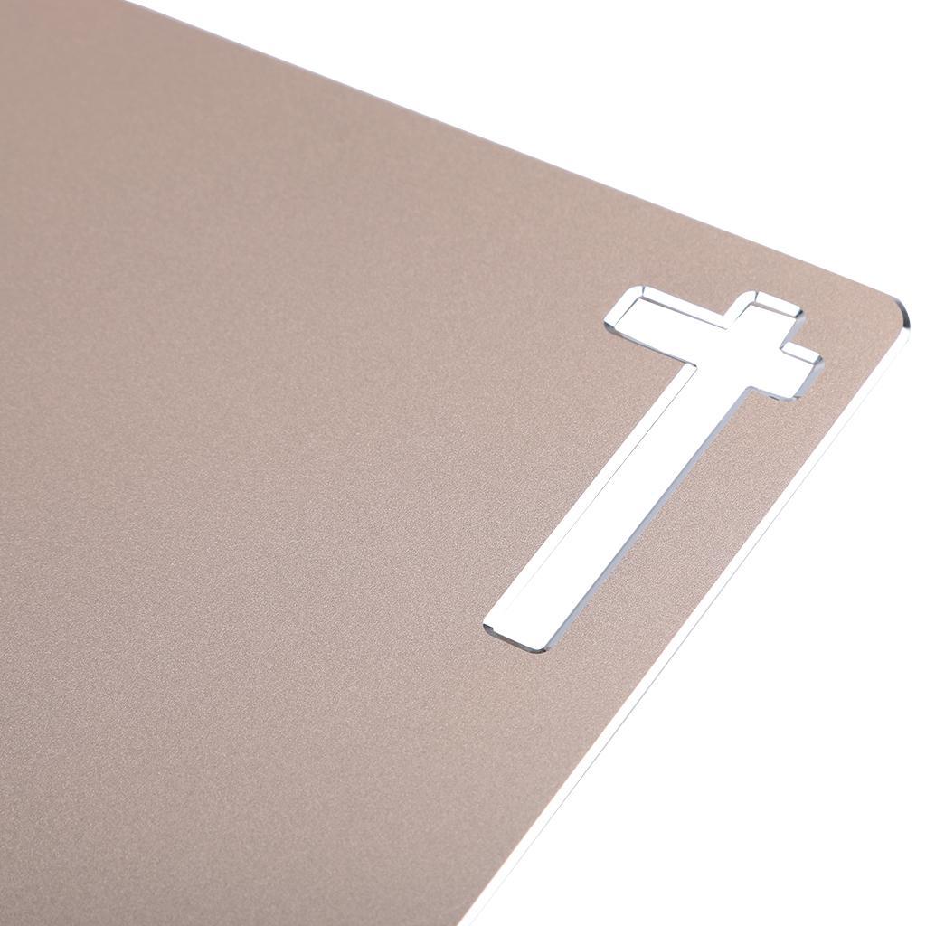Aluminum Alloy Mousepad Office Game Metal Smooth Mouse Wrist Pad