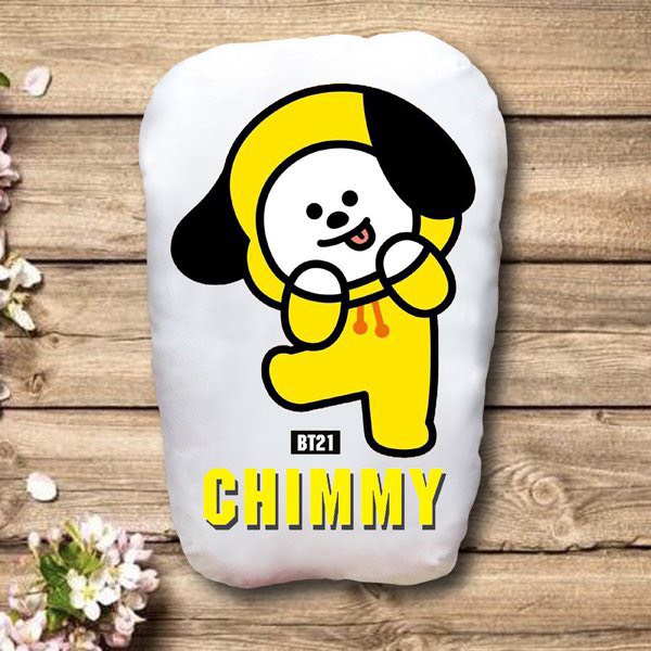 Gấu ôm BT21 2 mặt ảnh /gối ngủ bts bt21