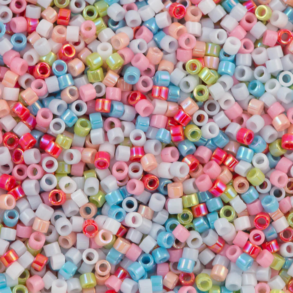 Hạt cườm Delica 11/0 Mix Fairway - 10Gr