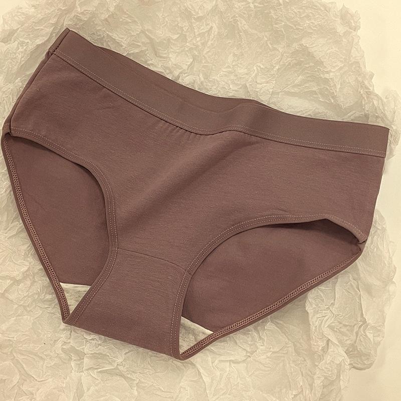 Quần lót nữ cotton trơn cao.cấp, có 8 màu để lựa chọn, chất vải dày dặn ôm dáng, kháng khuẩn thoáng khí, thấm hút mồ hôi cực tốt Women Đen - Trắng