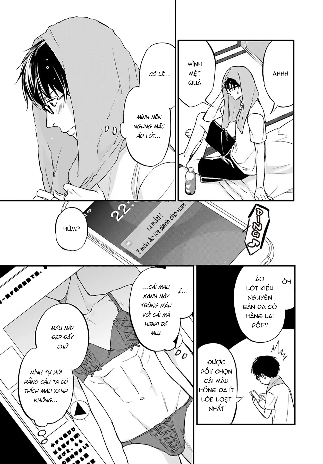 sự lựa chọn giữa tình yêu và đồ lót chapter 3 8