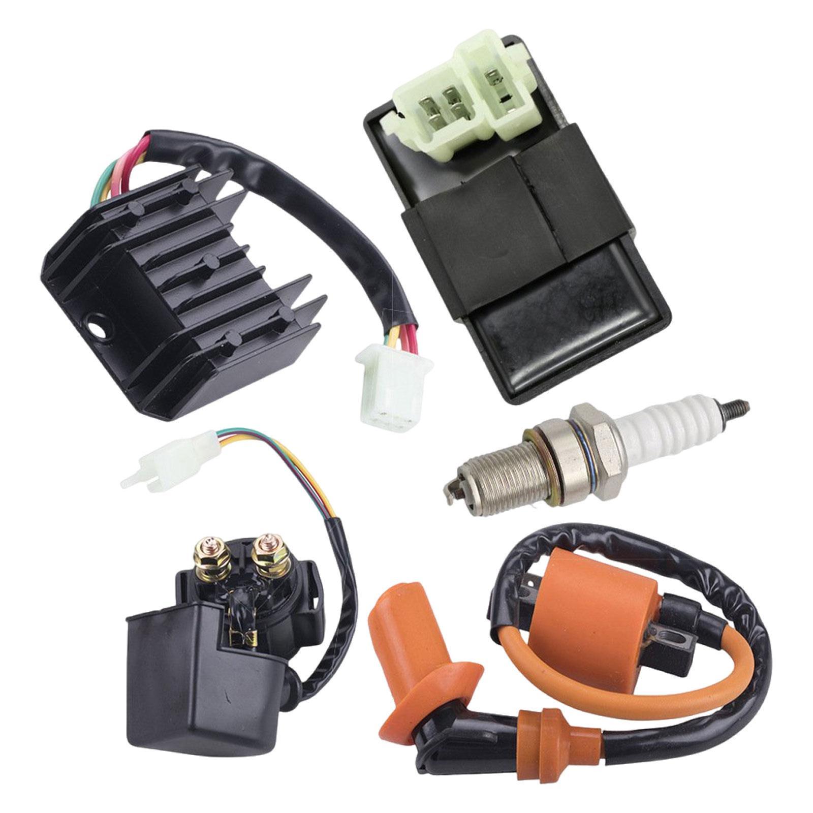 Ignition Coil Voltage Regulator  Cdi Box for 125cc 150cc 200cc ATV Quad  Bikes Go Kart High Performance Replace Parts