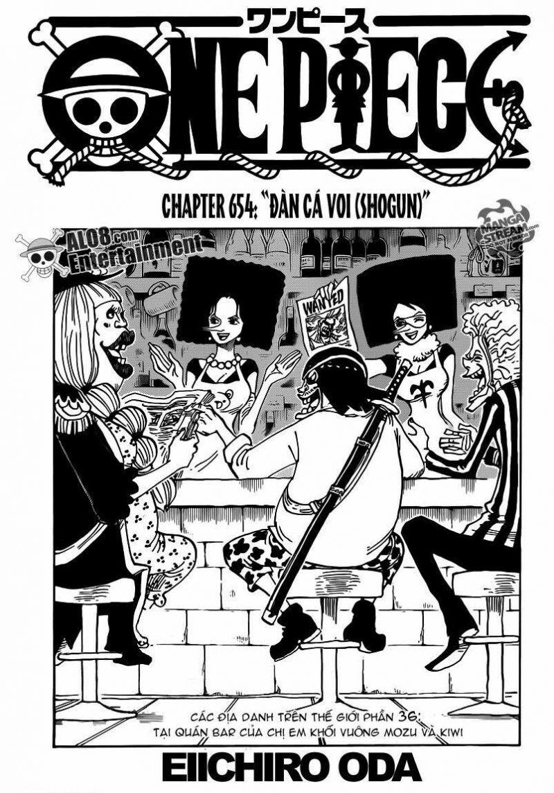 đảo hải tặc - one piece chapter 654 1