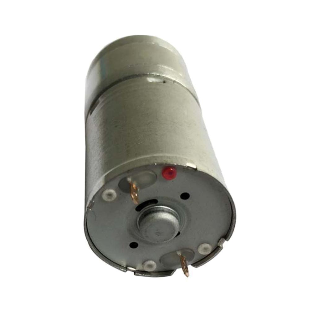 Double Shaft Worm Gear Motor DC 12V 320RPM High Torque Speed Reduction Motor with Metal Gearbox