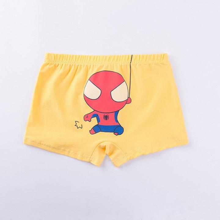 COMBO 5 Quần lót bé trai Boxer Cotton Cartoon Boy