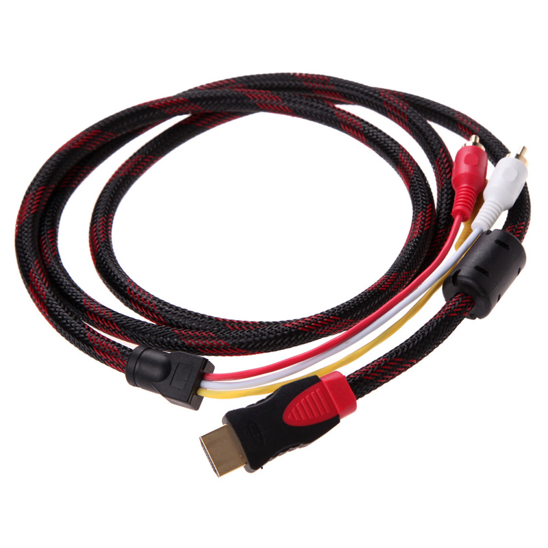 SOAIY Cáp HDMI sang AV dài 1.5M - Hàng Nhập Khẩu