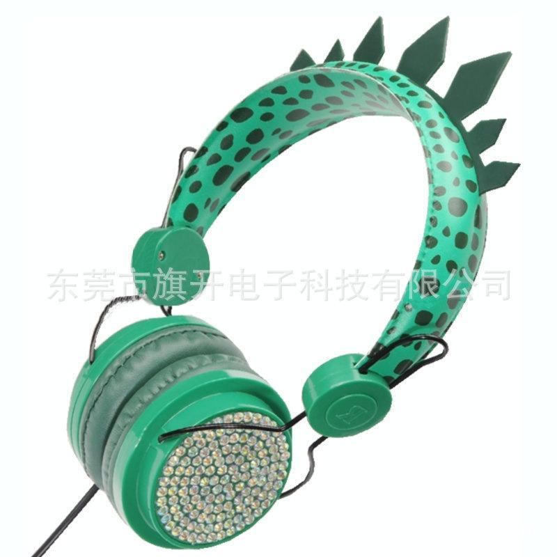 Tai Nghe Hình Kỳ Lân Hoạt Hình Có Dây Và Micro Dành Cho Trẻ Em