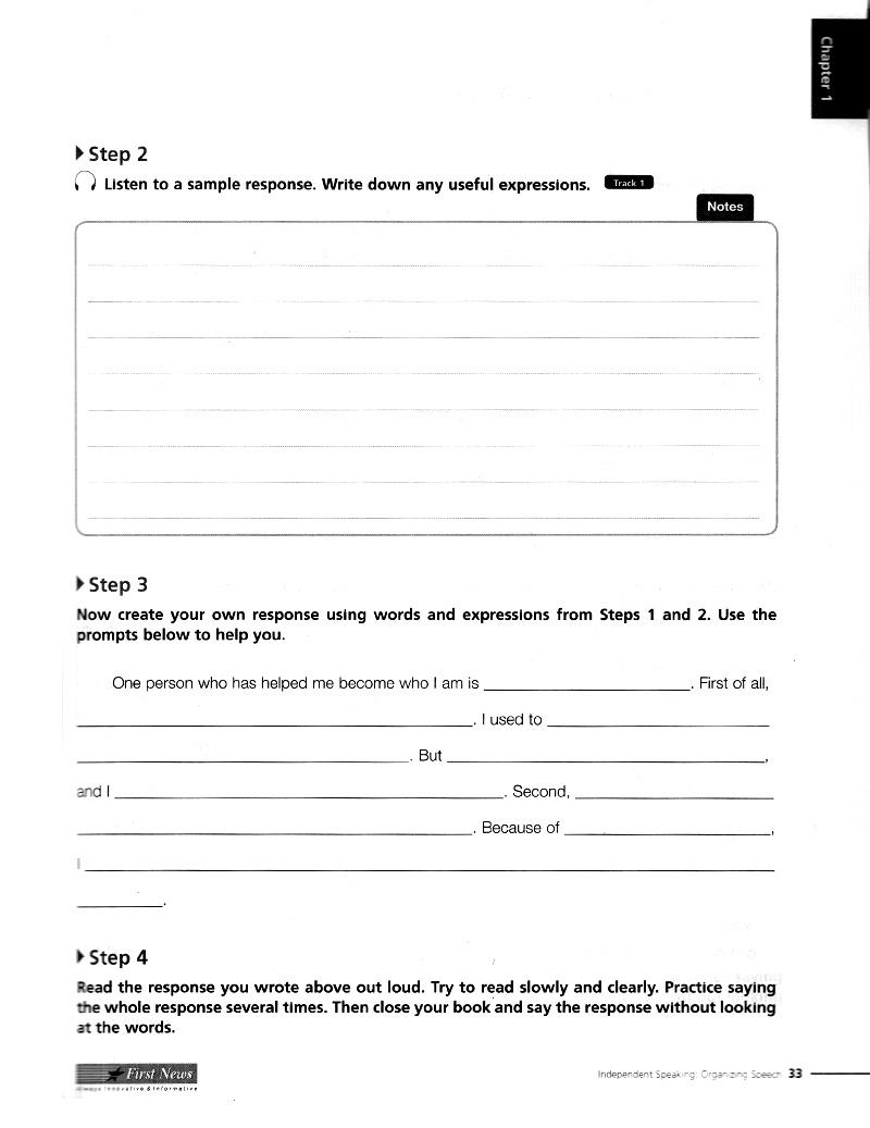 Developing Skills For The Toefl IBT - Speaking