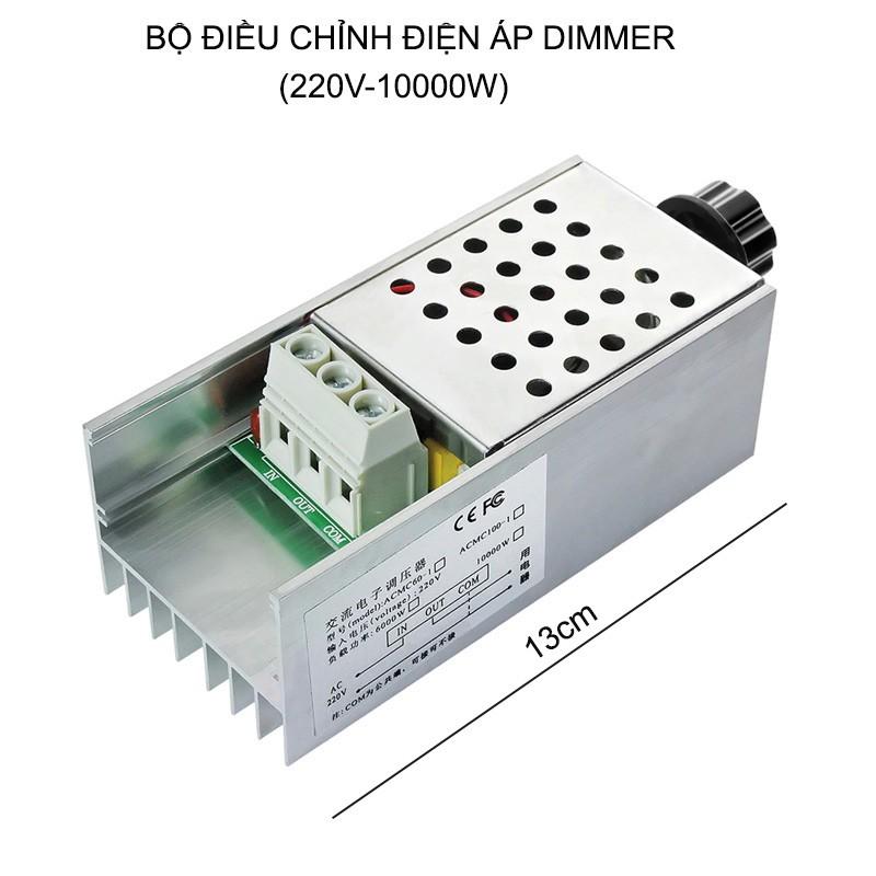 BỘ CHIẾT ÁP DIM.10000W-220V CHO QUẠT SƯỞI, ÁNH SÁNG, ĐỘNG CƠ