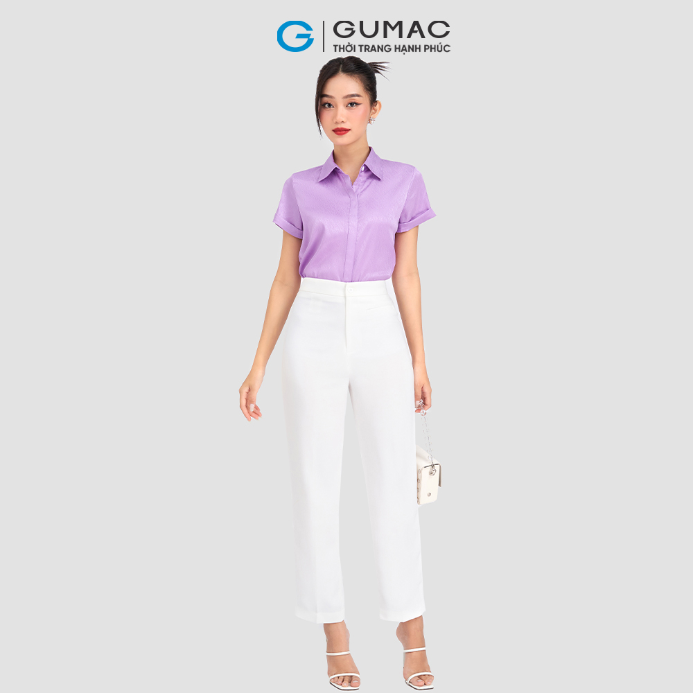 Quần ống đứng túi cơi GUMAC QD03052