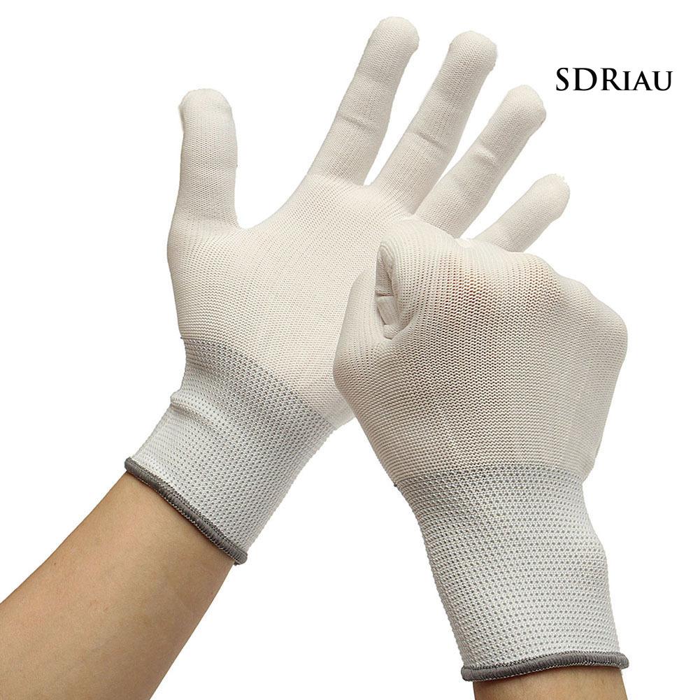 Set 6 Cặp Găng Tay Cotton Dán Trang Trí Xe Ô Tô