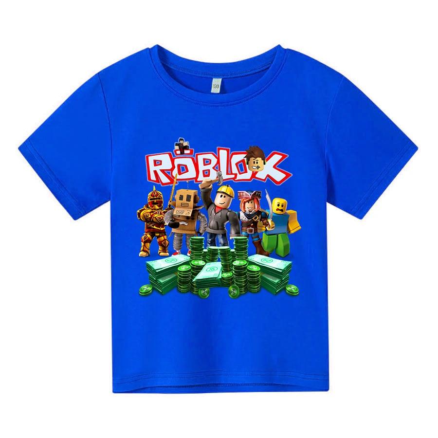 Áo thun cho bé, Áo thun trẻ em ROBLOX3, 4 màu, có size người lớn, Anam Store