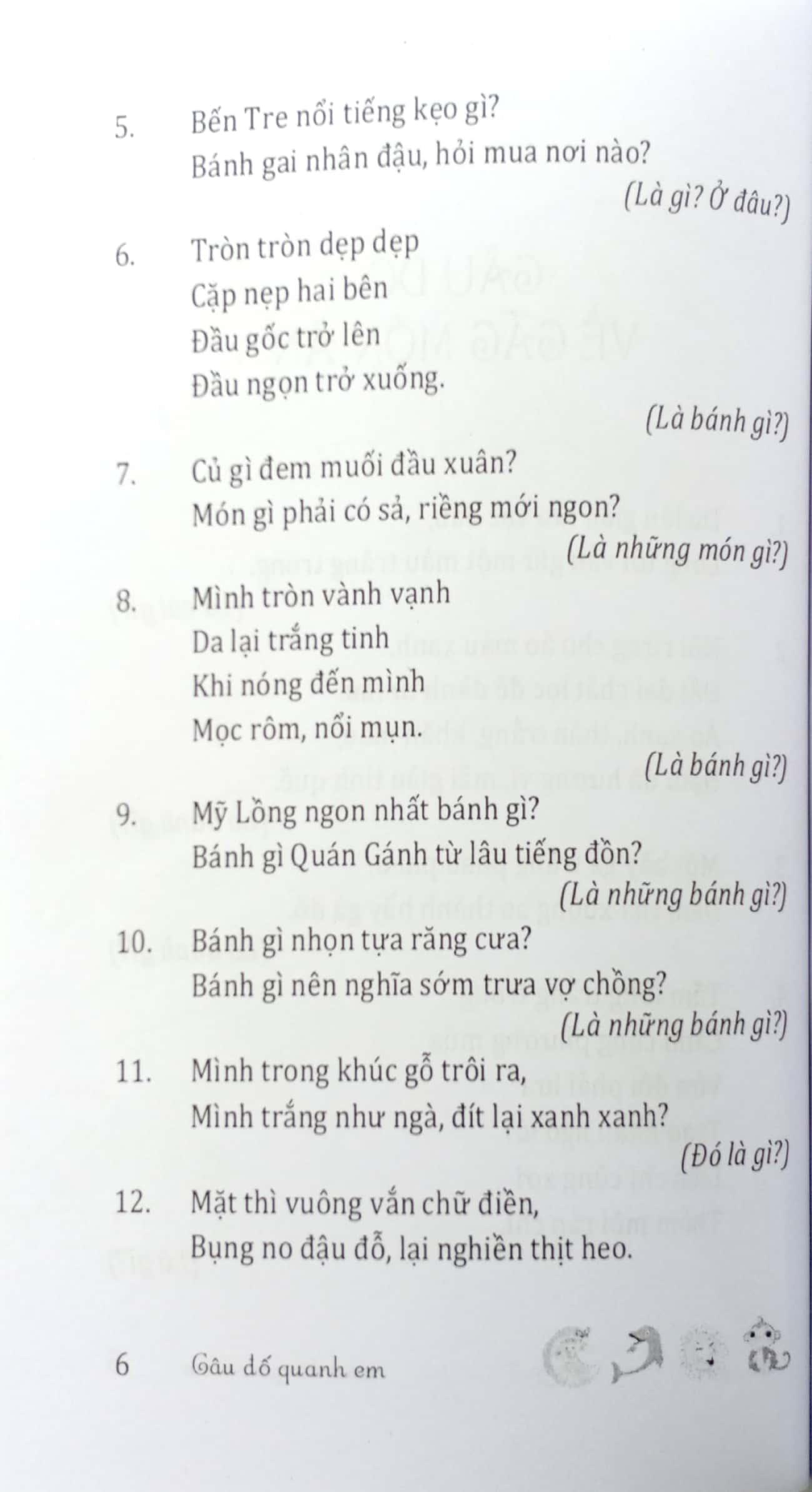 Câu Đố Quanh Em