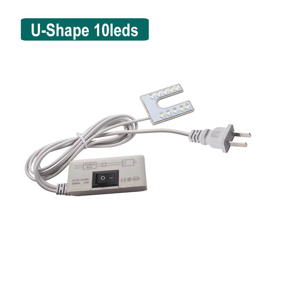 Đèn LED 9W 6W 3W 0.5W Máy May Đèn Làm Việc Đế Vít Đèn Công Nghiệp Cổ Ngỗng Linh Hoạt Cho Máy Khoan Máy Tiện Chiếu Sáng