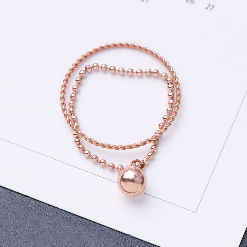 Bộ 2 Nhẫn Titan Ko Đen TT 2530