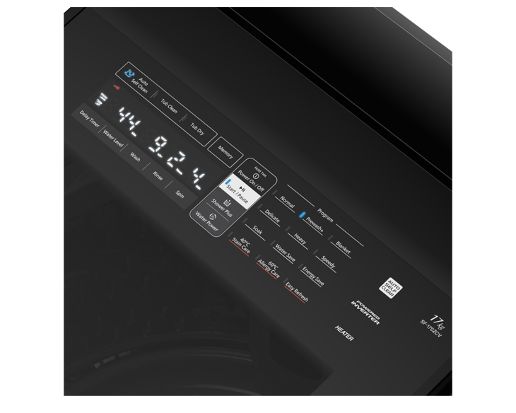 Máy giặt Hitachi Inverter 17kg SF-170ZCV - Hàng Chính Hãng - Chỉ Giao TPHCM