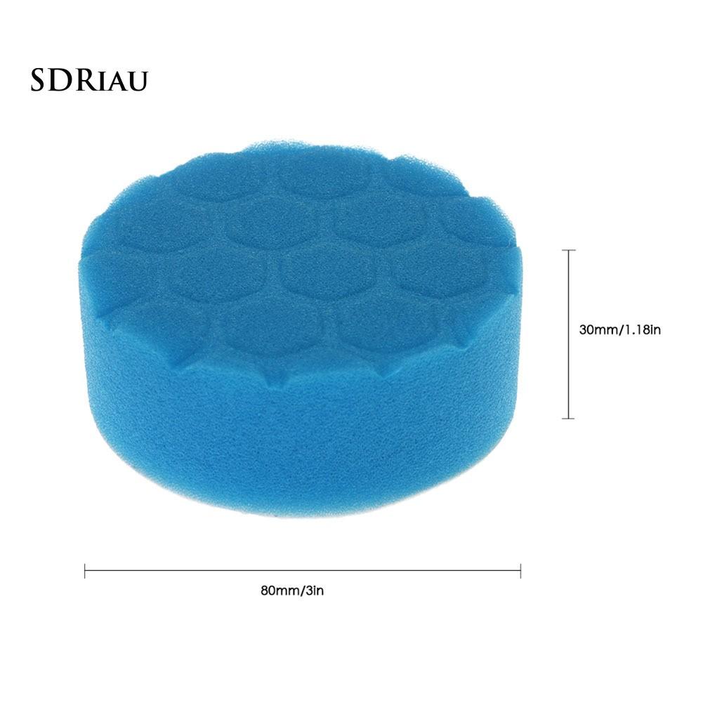 5 Miếng xốp tạo bọt đánh bóng xe hơi nhiều màu kích thước 3 inch