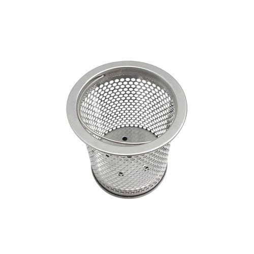 Bộ rổ và nắp rổ lọc rác bồn rửa chén inox không gỉ cao cấp tiện lợi 