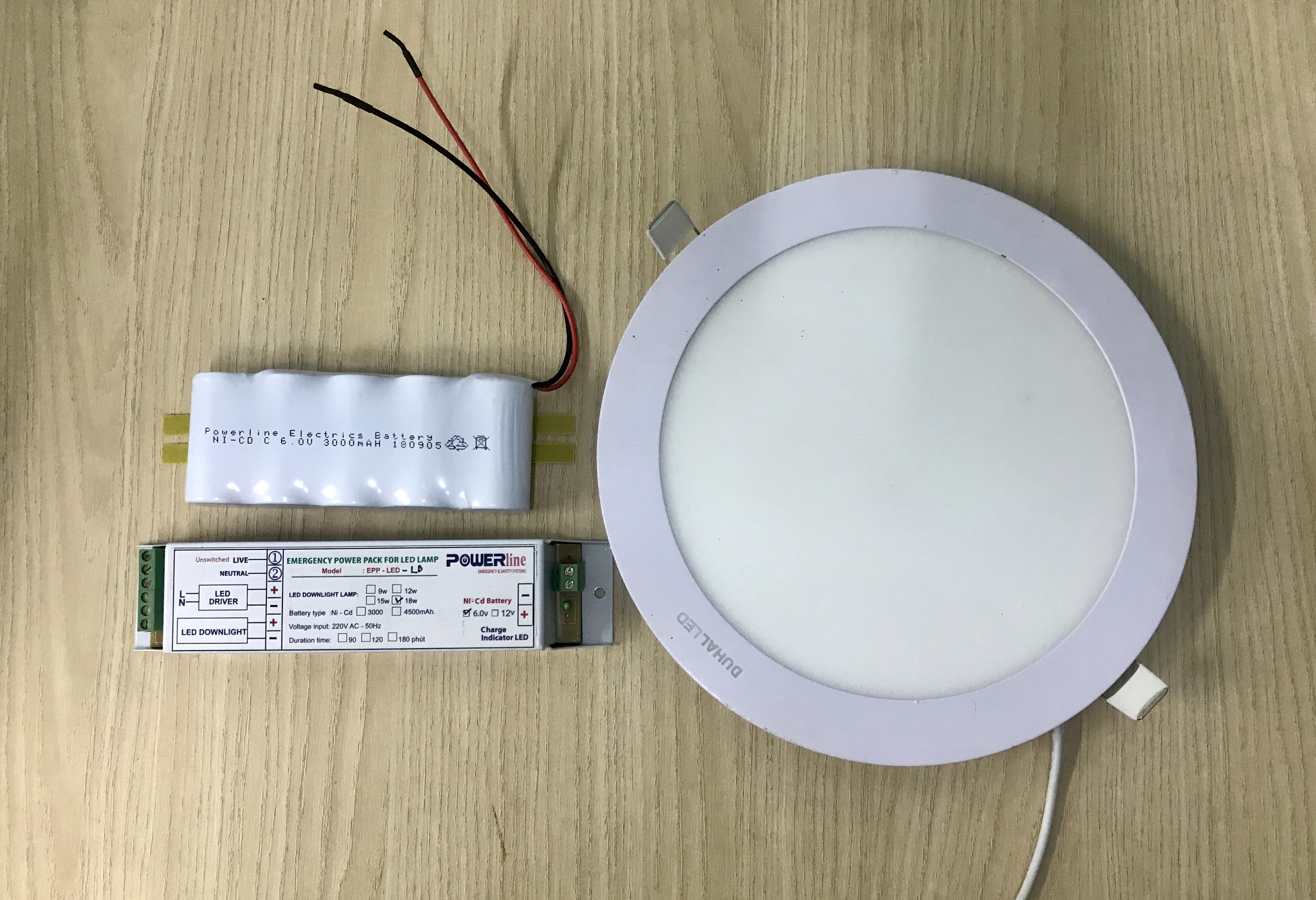 Bộ lưu điện cho đèn LED Downlight EPP LD01