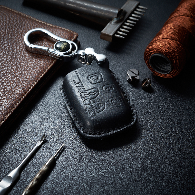Bao Da Chìa Khóa dành cho LandRover 2015 5 nút Dạng Hộp Da Bò