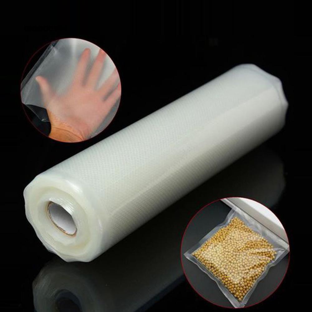 Bộ 2 cuộn túi hút chân không cao cấp 1 mặt nhám - cuộn dài 5m