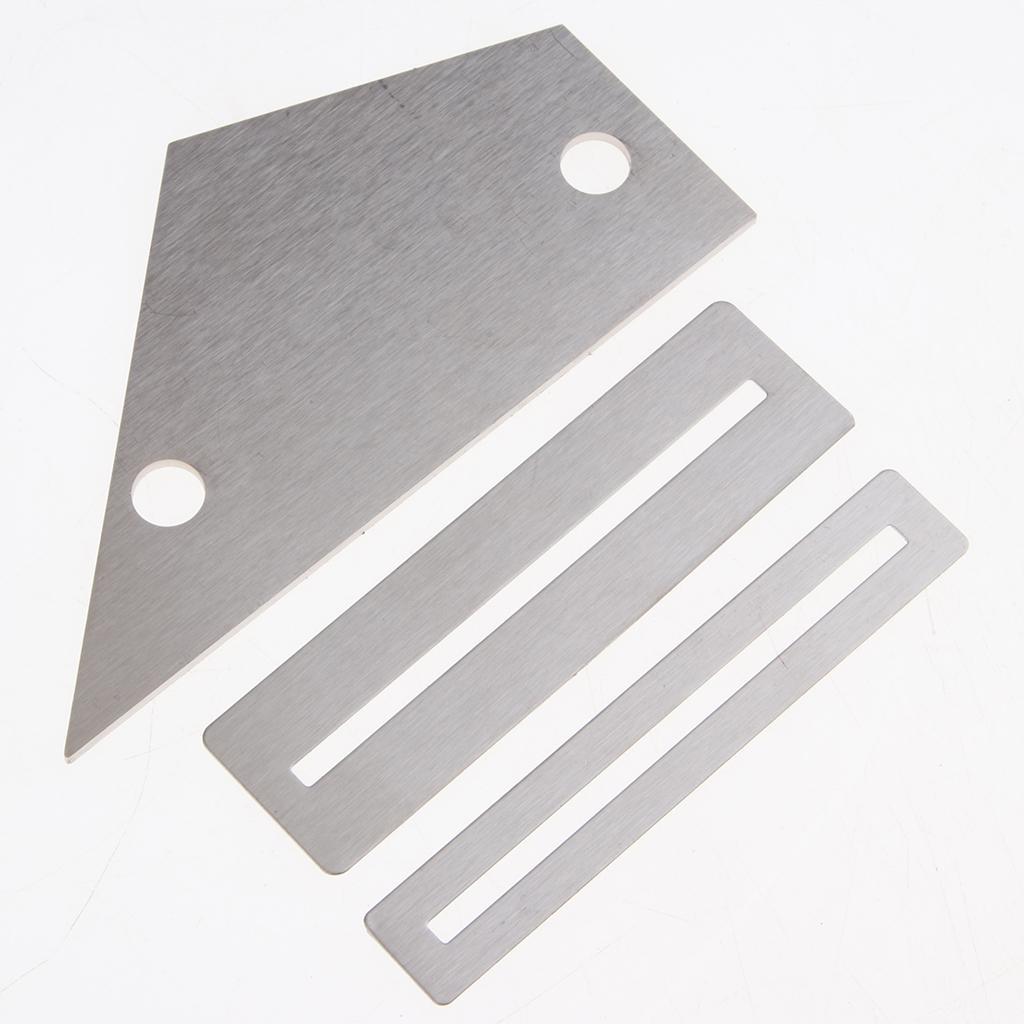 6x Guitar Supply Grinding Fret Rocker+Fret Fretboard Gauge