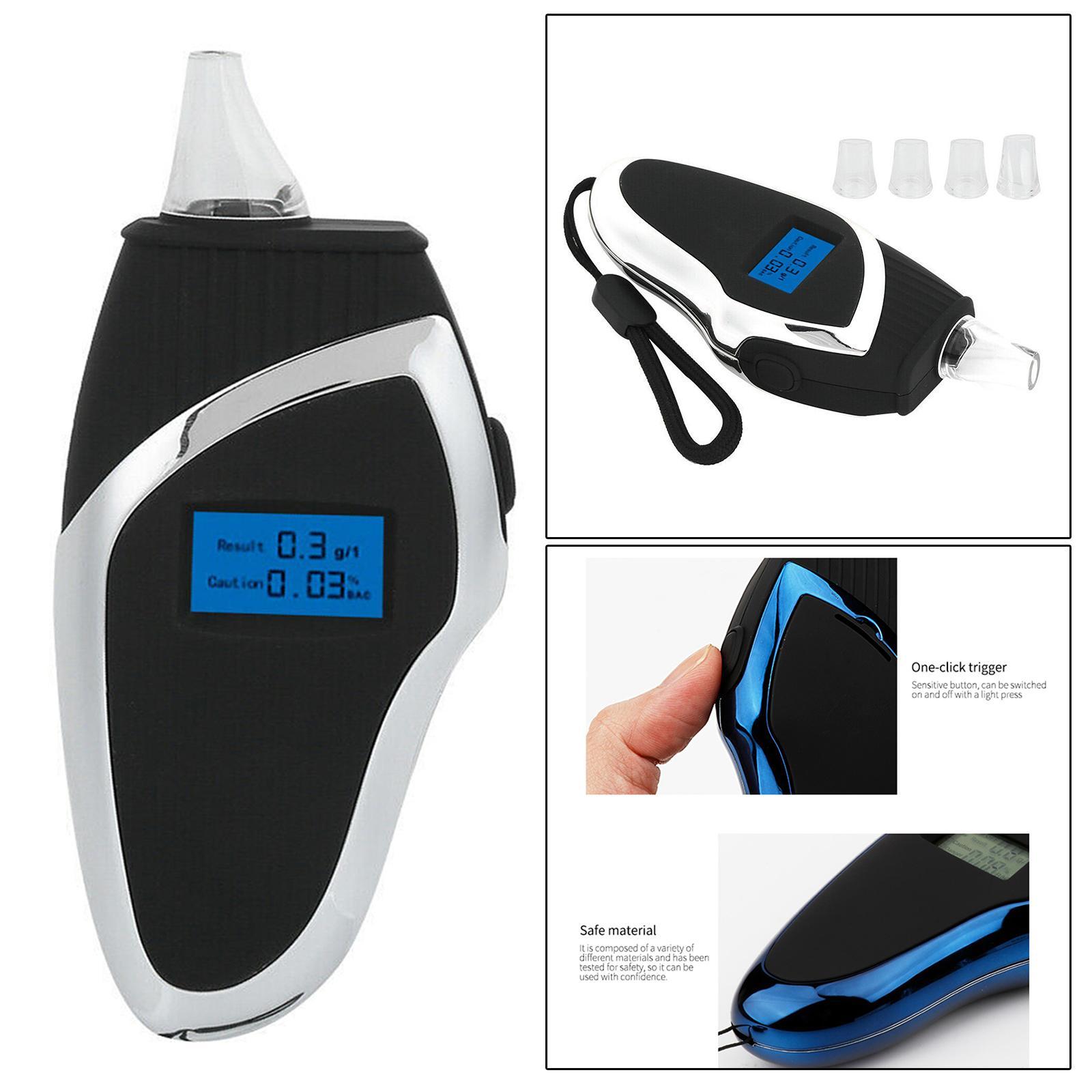 Alcohol Tester Digital Breath Analyzer Personal Use Edge